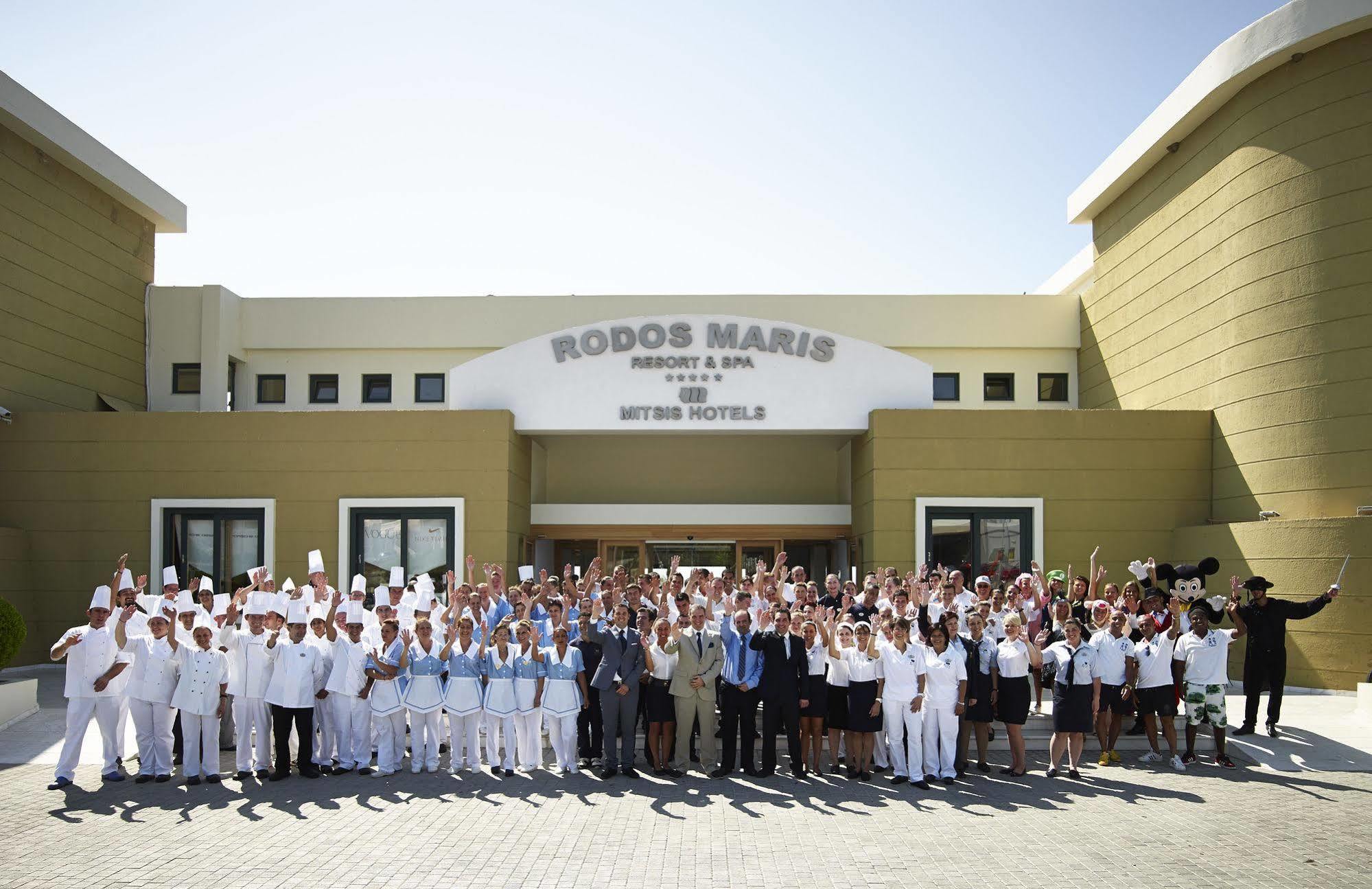 Mitsis Rodos Maris Hotel Kiotari Bagian luar foto